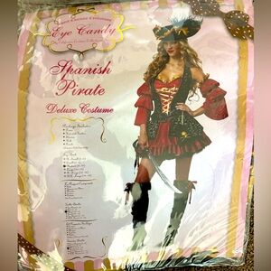 HALLOWEEN - Spanish Pirate - Size M {Tinkerbell Couple Costume}